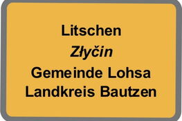 Bild vom Schild OT Litschen