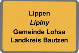 Bild vom Schild OT Lippen
