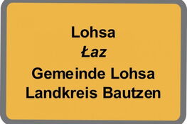 Bild vom Schild OT Lohsa