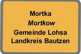 Bild vom Schild OT Mortka